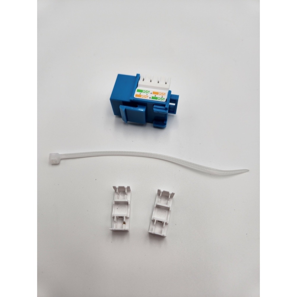 iwillink 10Gbps Cat6 Keystone‎ Jacks Pack of 50 - See Pics For Specs